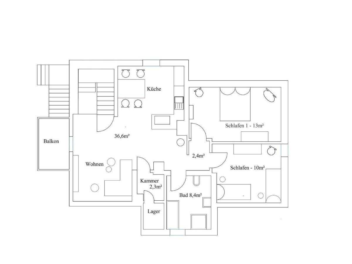 Apartament Haus Mariechen Frielendorf Zewnętrze zdjęcie